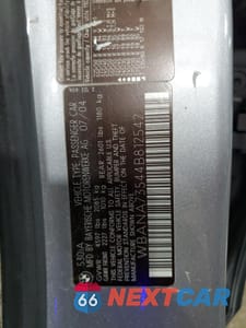 Zdjęcie 12 z 12 samochodu: 2004 BMW 530 I VIN:WBANA73544B812542 - miniatura