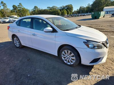 Czwarte zdjęcie samochodu z boku: 2019 NISSAN SENTRA S VIN:3N1AB7AP9KY374301 - miniatura