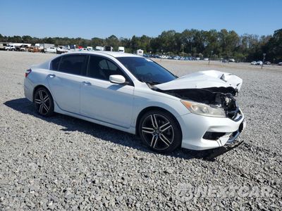 Czwarte zdjęcie samochodu z boku: 2016 HONDA ACCORD SPORT VIN:1HGCR2F51GA168592 - miniatura