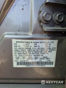 Zdjęcie 12 z 14 samochodu: 2007 NISSAN ALTIMA 2.5 VIN:1N4AL21E17N454620 - miniatura
