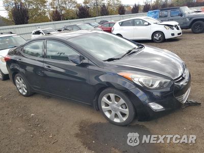Czwarte zdjęcie samochodu z boku: 2013 HYUNDAI ELANTRA GLS VIN:KMHDH4AE7DU796106 - miniatura