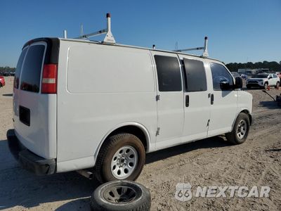 Trzecie zdjęcie samochodu z tyłu: 2014 CHEVROLET EXPRESS G1500 VIN:1GCSGAFX5E1170886 - miniatura