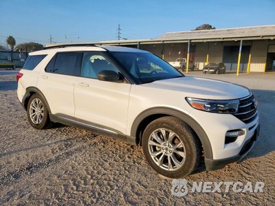 Czwarte zdjęcie samochodu z boku: 2021 FORD EXPLORER XLT VIN:1FMSK7DH8MGA71354 - miniatura