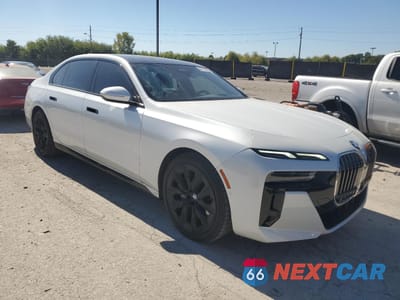 Czwarte zdjęcie samochodu z boku: 2024 BMW 740 I VIN:WBA23EH06RCR00198 - miniatura