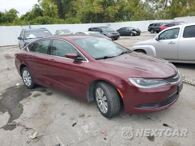 Czwarte zdjęcie samochodu z boku: 2015 CHRYSLER 200 LX VIN:1C3CCCFB8FN626247 - miniatura