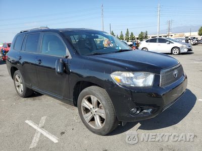 Czwarte zdjęcie samochodu z boku: 2008 TOYOTA HIGHLANDER SPORT VIN:JTEDS43A882031192 - miniatura