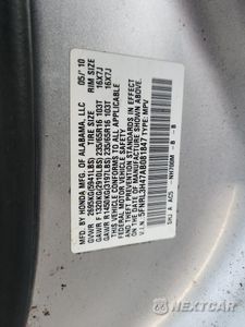 Zdjęcie 13 z 13 samochodu: 2010 HONDA ODYSSEY EX VIN:5FNRL3H47AB081847 - miniatura