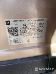 Zdjęcie 13 z 13 samochodu: 2019 CHEVROLET EQUINOX LT VIN:2GNAXKEV9K6205723 - miniatura