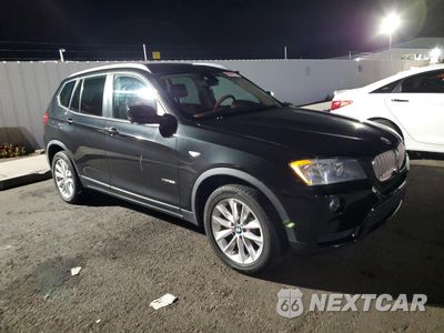 Czwarte zdjęcie samochodu z boku: 2014 BMW X3 XDRIVE28I VIN:5UXWX9C57E0D32950 - miniatura