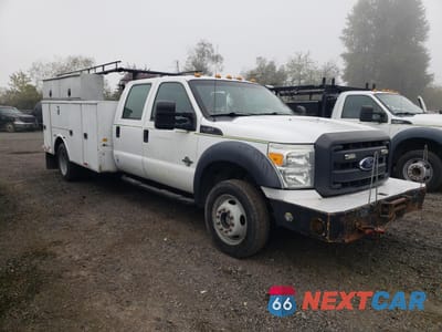 Czwarte zdjęcie samochodu z boku: 2015 FORD F450 SUPER DUTY VIN:1FD0W4HT9FED17996 - miniatura