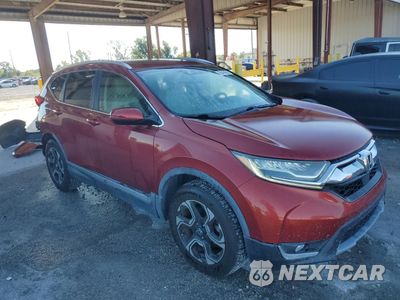 Czwarte zdjęcie samochodu z boku: 2018 HONDA CR-V TOURING VIN:5J6RW1H93JL012832 - miniatura