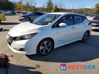 2019 NISSAN LEAF S 1N4AZ1CP0KC306387 - główne zdjęcie licytacji z USA - miniatura