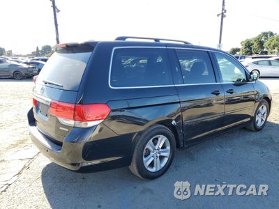 Trzecie zdjęcie samochodu z tyłu: 2010 HONDA ODYSSEY TOURING VIN:5FNRL3H99AB064141 - miniatura