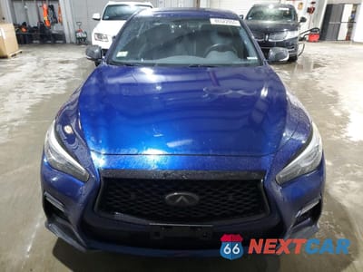 Piąte zdjęcie samochodu w środku: 2018 INFINITI Q50 RED SPORT 400 VIN:JN1FV7AR9JM481171 - miniatura
