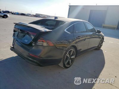 Trzecie zdjęcie samochodu z tyłu: 2023 HONDA ACCORD HYBRID SPORT VIN:1HGCY2F54PA066464 - miniatura