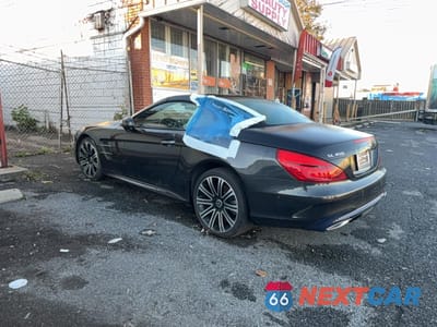 Trzecie zdjęcie samochodu z tyłu: 2019 MERCEDES-BENZ SL 450 VIN:WDDJK6GA7KF058466 - miniatura