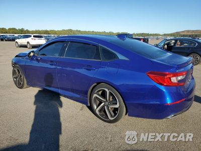 Drugie zdjęcie samochodu z przodu: 2018 HONDA ACCORD SPORT VIN:1HGCV2F38JA007075 - miniatura