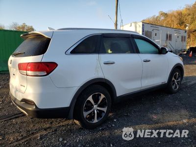 Trzecie zdjęcie samochodu z tyłu: 2018 KIA SORENTO EX VIN:5XYPHDA58JG410923 - miniatura