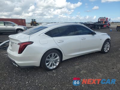 Trzecie zdjęcie samochodu z tyłu: 2025 CADILLAC CT5 PREMIUM LUXURY VIN:1G6DN5RW2S0112926 - miniatura