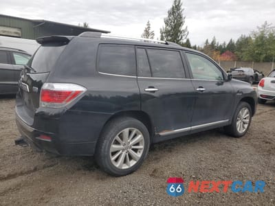 Trzecie zdjęcie samochodu z tyłu: 2011 TOYOTA HIGHLANDER HYBRID LIMITED VIN:JTEDC3EHXB2002771 - miniatura