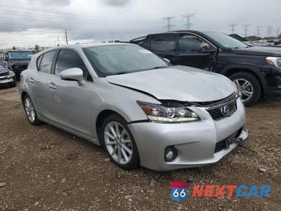 Czwarte zdjęcie samochodu z boku: 2012 LEXUS CT 200 VIN:JTHKD5BH7C2070020 - miniatura