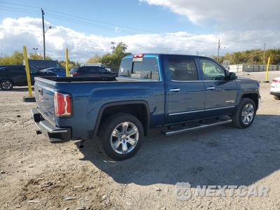 Trzecie zdjęcie samochodu z tyłu: 2018 GMC SIERRA K1500 SLT VIN:3GTU2NER3JG383526 - miniatura