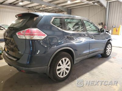 Trzecie zdjęcie samochodu z tyłu: 2016 NISSAN ROGUE S VIN:KNMAT2MV9GP645048 - miniatura