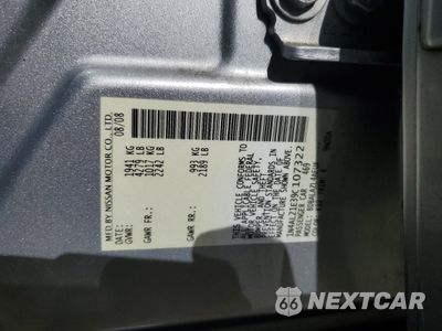 Zdjęcie 12 z 12 samochodu: 2009 NISSAN ALTIMA 2.5 VIN:1N4AL21E39C107322 - miniatura