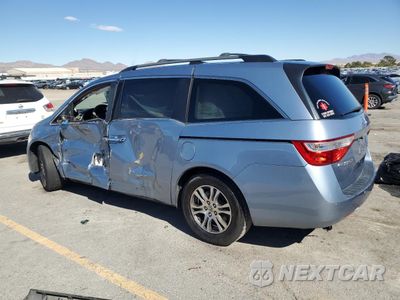 Drugie zdjęcie samochodu z przodu: 2012 HONDA ODYSSEY EX VIN:5FNRL5H44CB061702 - miniatura