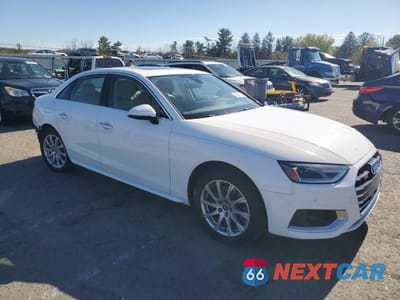Czwarte zdjęcie samochodu z boku: 2021 AUDI A4 PREMIUM 40 VIN:WAUABAF47MA060496 - miniatura