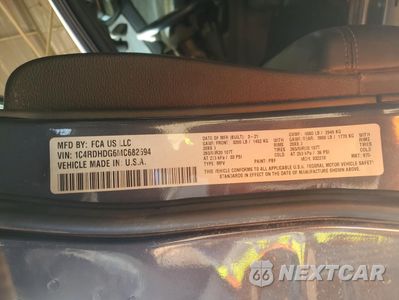 Zdjęcie 12 z 12 samochodu: 2021 DODGE DURANGO GT VIN:1C4RDHDG6MC682694 - miniatura