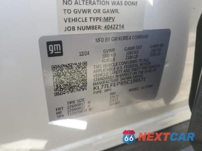 Zdjęcie 13 z 13 samochodu: 2025 CHEVROLET TRAX LS VIN:KL77LFEP8SC199571 - miniatura