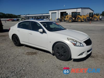 Czwarte zdjęcie samochodu z boku: 2015 INFINITI Q40 VIN:JN1CV6APXFM501883 - miniatura