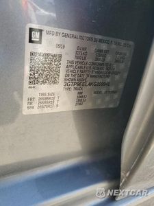 Zdjęcie 12 z 13 samochodu: 2019 GMC SIERRA K1500 AT4 VIN:3GTP9EEL4KG209941 - miniatura