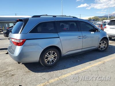 Trzecie zdjęcie samochodu z tyłu: 2012 HONDA ODYSSEY EX VIN:5FNRL5H44CB061702 - miniatura