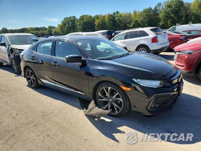 Czwarte zdjęcie samochodu z boku: 2017 HONDA CIVIC SPORT TOURING VIN:SHHFK7H92HU421648 - miniatura
