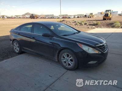 Czwarte zdjęcie samochodu z boku: 2013 HYUNDAI SONATA GLS VIN:5NPEB4AC5DH591919 - miniatura