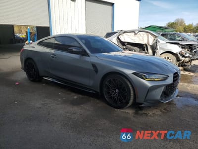 Czwarte zdjęcie samochodu z boku: 2023 BMW M4 COMPETITION VIN:WBS43AZ07PCM46729 - miniatura