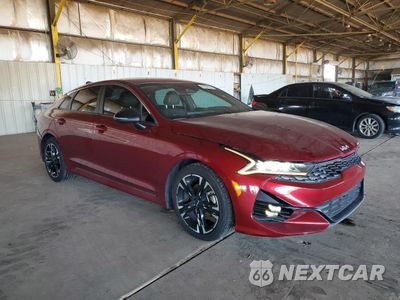 Czwarte zdjęcie samochodu z boku: 2022 KIA K5 GT LINE VIN:5XXG64J22NG161427 - miniatura