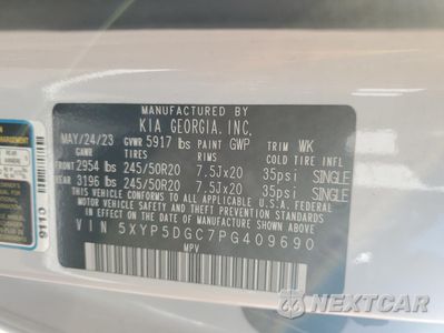 Zdjęcie 14 z 14 samochodu: 2023 KIA TELLURIDE SX VIN:5XYP5DGC7PG409690 - miniatura