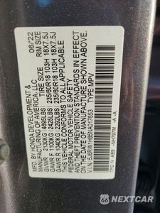 Zdjęcie 13 z 14 samochodu: 2022 HONDA CR-V EXL VIN:5J6RW1H85NA017653 - miniatura