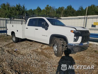 Czwarte zdjęcie samochodu z boku: 2022 CHEVROLET SILVERADO C3500 VIN:1GB4WRE72NF321590 - miniatura
