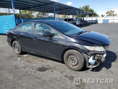 Czwarte zdjęcie samochodu z boku: 2015 HONDA CIVIC LX VIN:2HGFB2F52FH552737 - miniatura