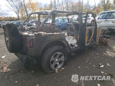 Trzecie zdjęcie samochodu z tyłu: 2017 JEEP WRANGLER UNLIMITED SAHARA VIN:1C4HJWEG7HL558351 - miniatura
