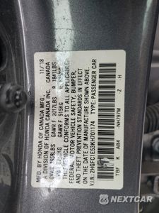 Zdjęcie 12 z 14 samochodu: 2019 HONDA CIVIC SI VIN:2HGFC1E53KH701174 - miniatura
