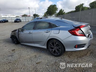 Drugie zdjęcie samochodu z przodu: 2019 HONDA CIVIC SPORT VIN:19XFC2F85KE020538 - miniatura