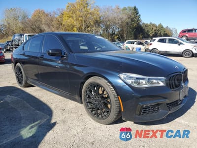 Czwarte zdjęcie samochodu z boku: 2019 BMW 750 XI VIN:WBA7B0C56KG527418 - miniatura