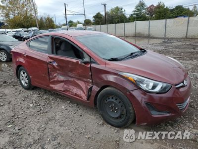Czwarte zdjęcie samochodu z boku: 2014 HYUNDAI ELANTRA SE VIN:5NPDH4AE3EH539699 - miniatura