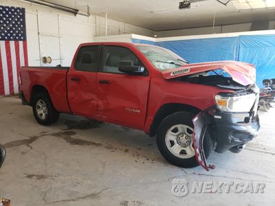 Czwarte zdjęcie samochodu z boku: 2022 RAM 1500 TRADESMAN VIN:1C6RRFCG5NN349231 - miniatura