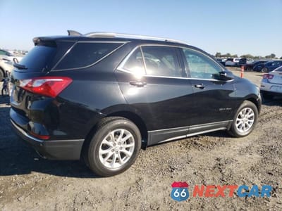 Trzecie zdjęcie samochodu z tyłu: 2019 CHEVROLET EQUINOX LT VIN:3GNAXLEX9KL270073 - miniatura